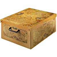 Kanguru Caja de Almacenamiento en cartòn Lavatelli- Modelo Marco Polo- Pequeña 25x35x17-5cm